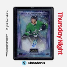 2024 O-PEE-CHEE PLATINUM #R-ST LOGAN STANKOVEN AUTO COSMIC RC /50 ROOKIE