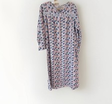 Vintage cotton granny core floral nightgown size LARGE