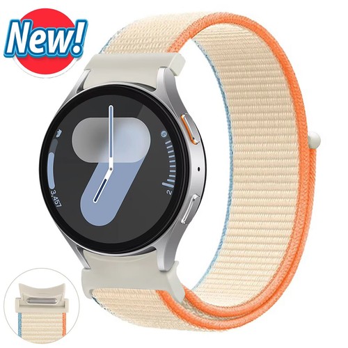 Sport Nylon Wrist Band Strap For Samsung Galaxy Watch FE 7 6 5 Pro 4 40mm 44mm - Picture 42 of 48