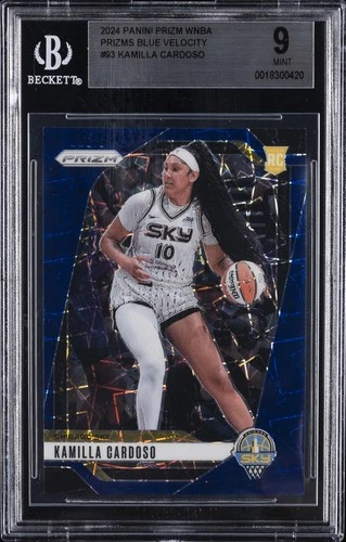 Kamilla Cardoso 2024 Panini Prizm Kamilla Cardoso #93 Blue
