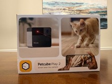 Petcube Play 2 Wi-Fi Pet Camera with Laser, 1080P HD Video, 2-Way Audio NEW