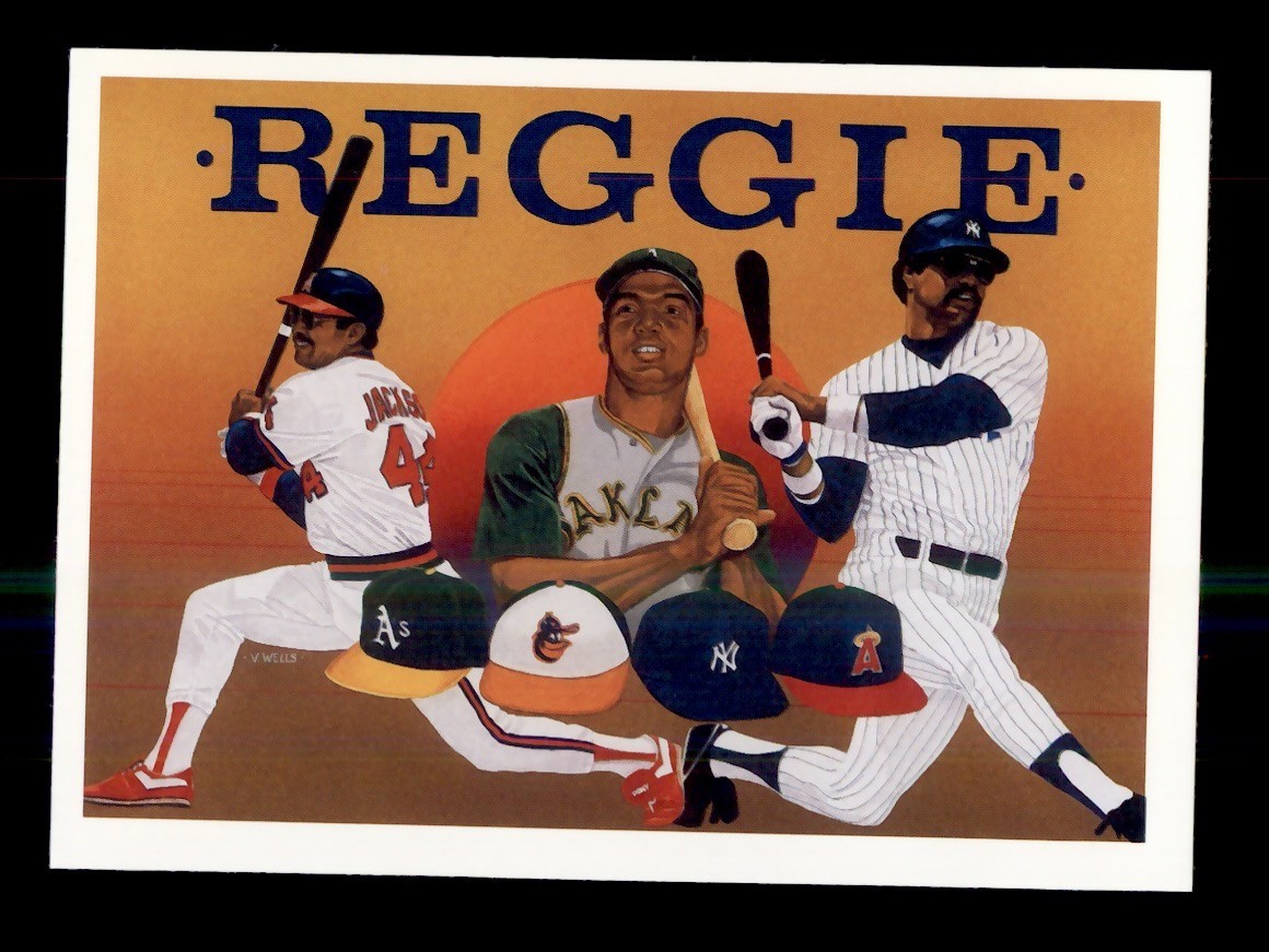 1990 UPPER DECK BASEBALL HEROES #9 REGGIE JACKSON