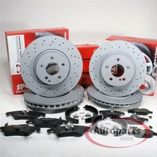 Zimmermann Bremsen Ø 344 mm + Ø 300 mm vorne hinten für Mercedes E-Klasse W212