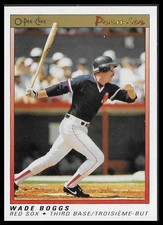 1991 O-Pee-Chee Premier #11 Wade Boggs Boston Red Sox