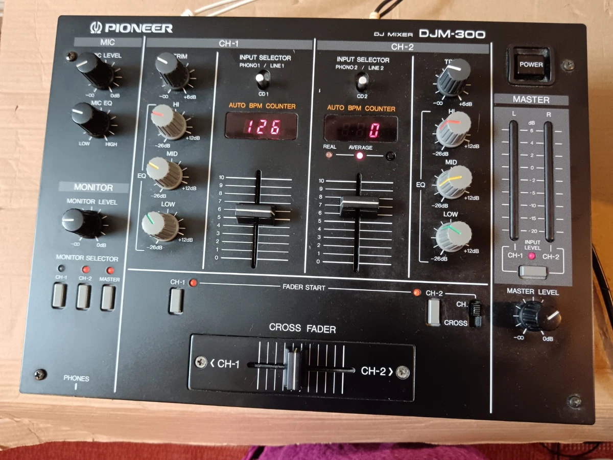 【良品】Pioneer DJミキサー DJM-300 Pioneer Mixer Djm 300 for sale | eBay UK