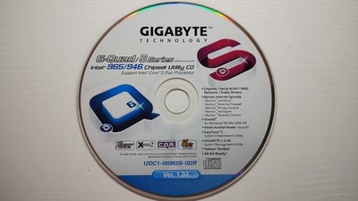 Offizielle Gigabyte Motherboard Treiber Disc Intel 965 / 946 / 945 Series Utility