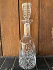 #1 Vintage Lismore Waterford Crystal Whiskey Wine Decanter w/ Stopper Ireland