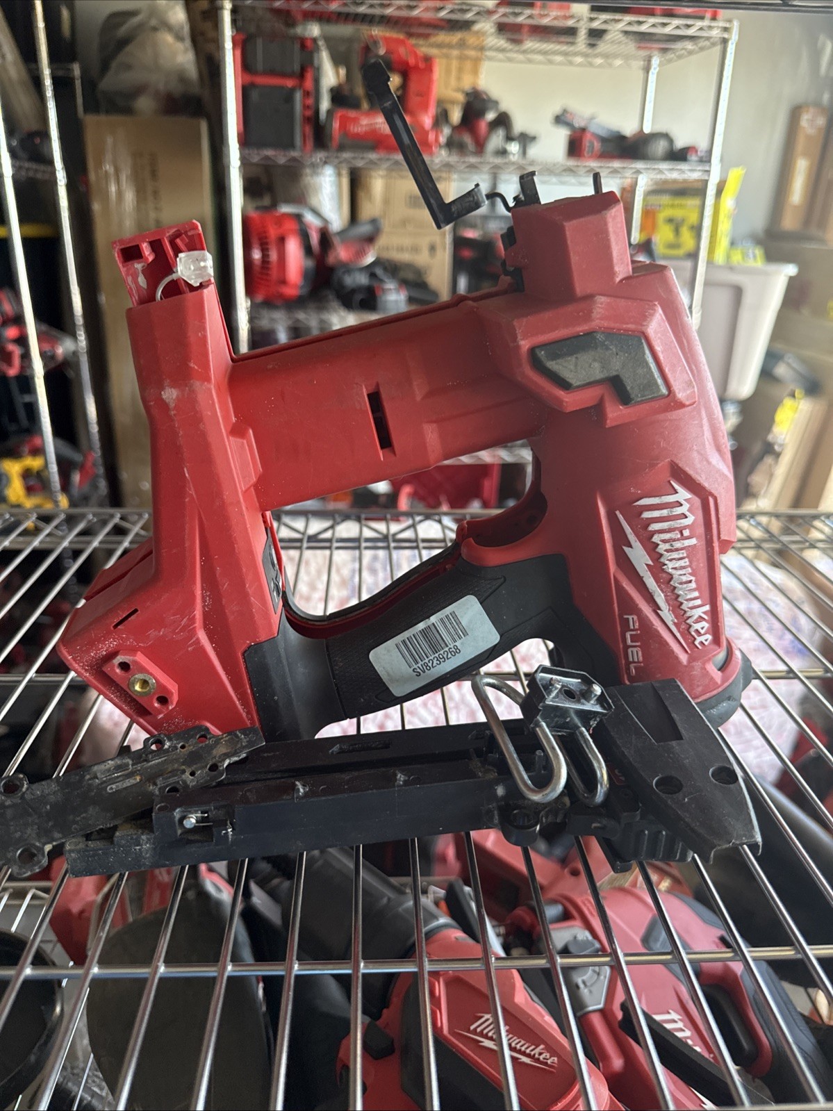 MILWAUKEE 18GA NARROW CROWN STAPLER TOOL Unit Only For Parts ⭐️warranty Reject⭐️