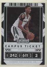 2020-21 Panini Contenders Draft Picks Campus Ticket Jaren Jackson Jr #45 h3a