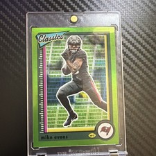 2022 Panini Classics -Mike Evans #92 Timeless Tributes Premium Edition Green /20