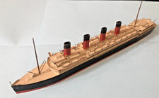 Bassett Lowke Passenger Ship Mauretania Waterline Model - Scale 100 ft. to 1 in.
