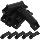 10Pcs Reusable Footrest Sliders for Gaming Chair Recliner Office Chairs Black