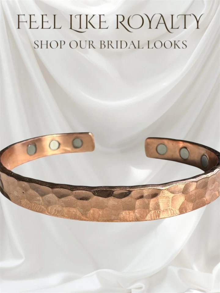 Kupfer Magnet Armband Damen Armreif ;magnetische Kupferarmband - Bild 4 von 4