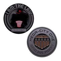 FaNaTtik 2000 AD Judge Dredd Mega-City One Collectible Coin - Limited Edition -