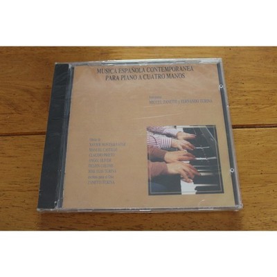 Musica Española Contemporanea CD Piano Cuatro Manos Zanetti Turina RTVE Classica