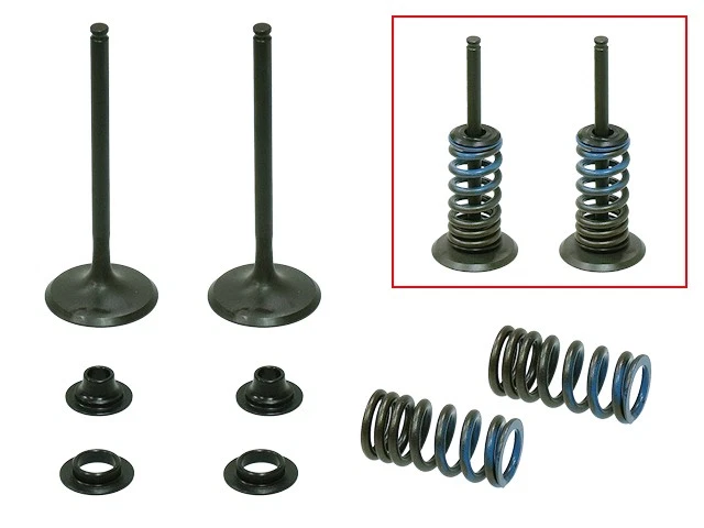 KIT CONVERSION ADMISSION SOUPAPES ACIER PSYCHIC AVEC RESSORTS 250 CRF 04/09 - Photo 1/1