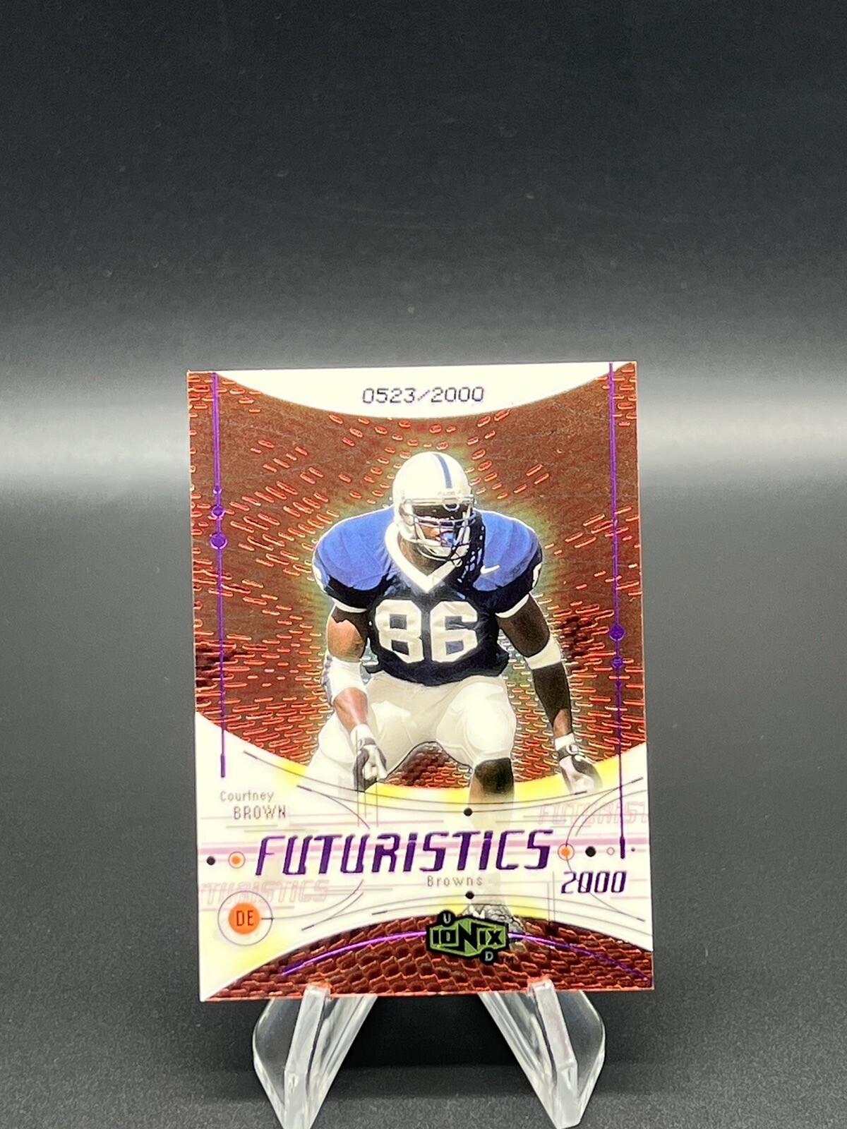 Courtney Brown U.D. Ionix #62 Base