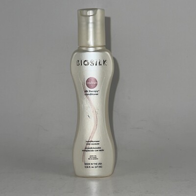 BIOSILK SILK THERAPY CONDITIONER  2.26 oz Travel Size Sealed Farouk Systems USA