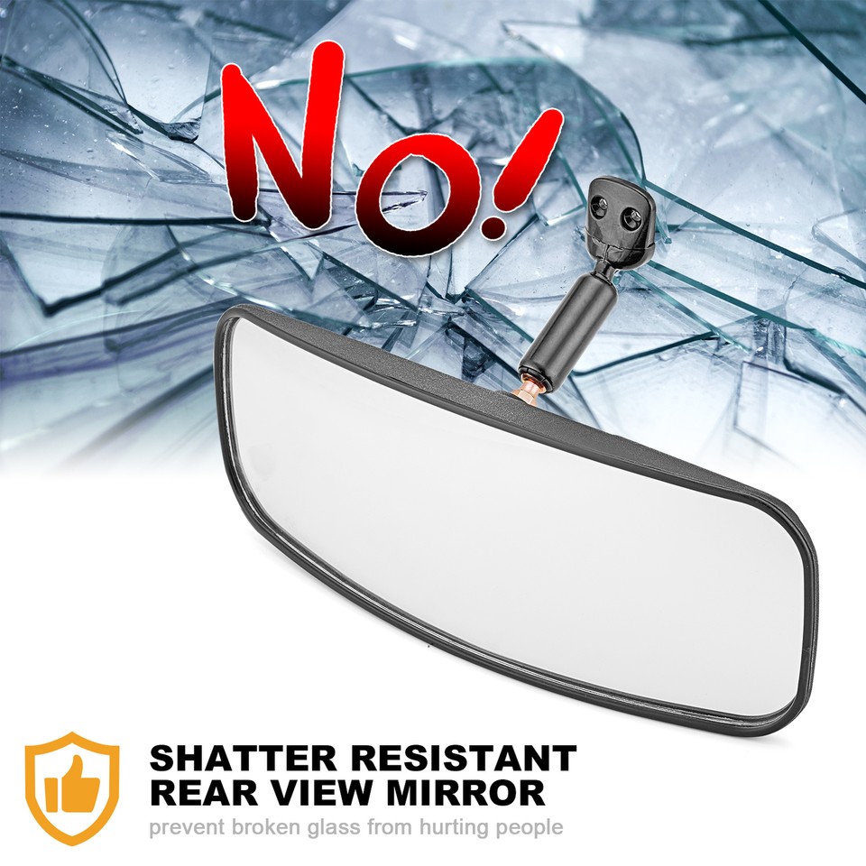 WSays Ranger Rear View Mirror, UTV Center Rearview Mirror - Foto 14