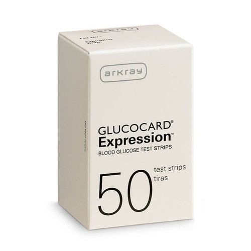 Arkray Glucocard Expression 150 Test Strips For Glucose Care