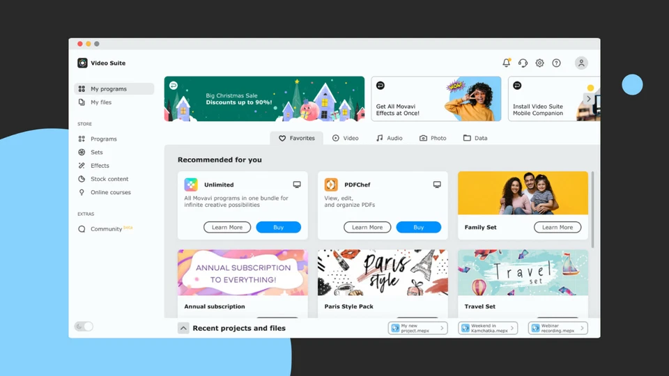 Movavi Video Suite Lifetime für 1 MacOS-PC 2026 - Bild 2 von 4