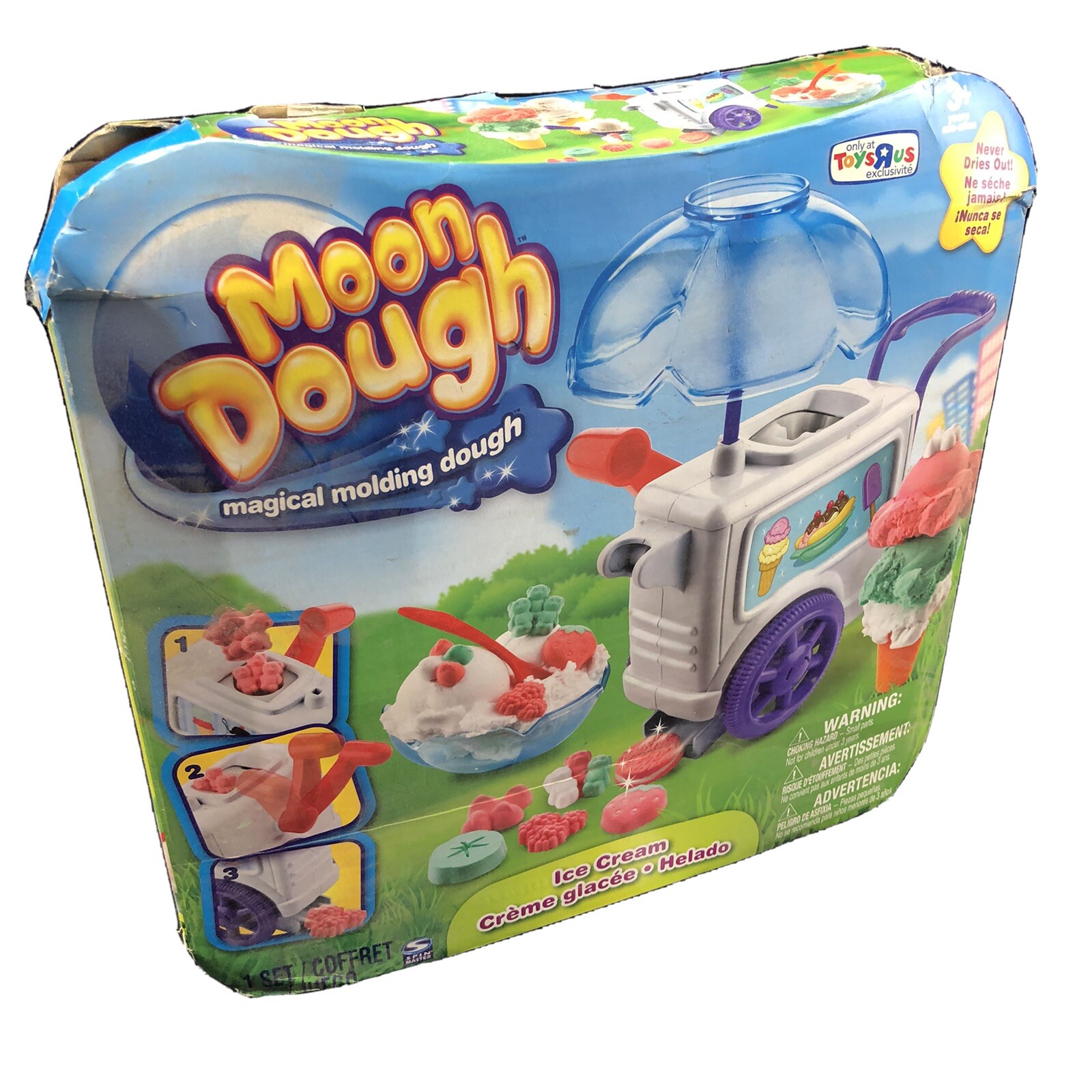 dough ice cream cart playset
