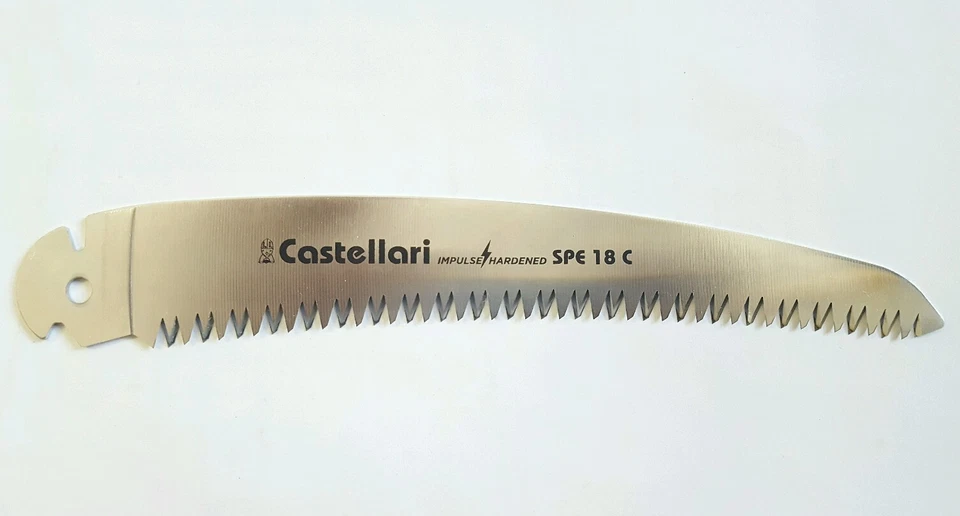 LAMA ACCIAIO CURVA RICAMBIO SEGHETTO CASTELLARI SPE 18 C