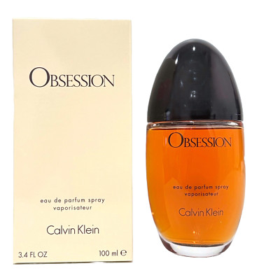 Calvin Klein Obsession Eau de Parfum  Spray for Women  3.4 Oz