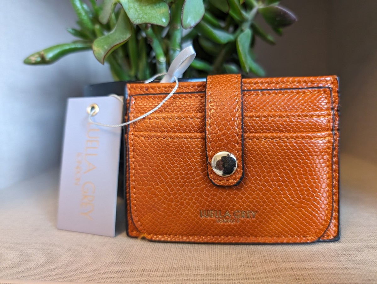 Luella grey Freddie Real leather Coins & Cardholder. RRP £35. | eBay UK