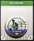 Wild Sentinel B006 Heroclix Fantastic Forces Bystander Token Card UNPUNCHED