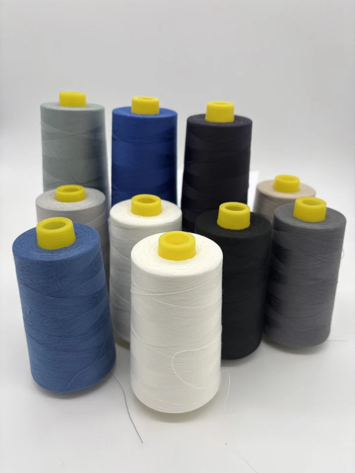 10x Overlockgarn Cobia Cone Syngarn 5000m - Qualität - Der Beste der Welt - Bild 2 von 4