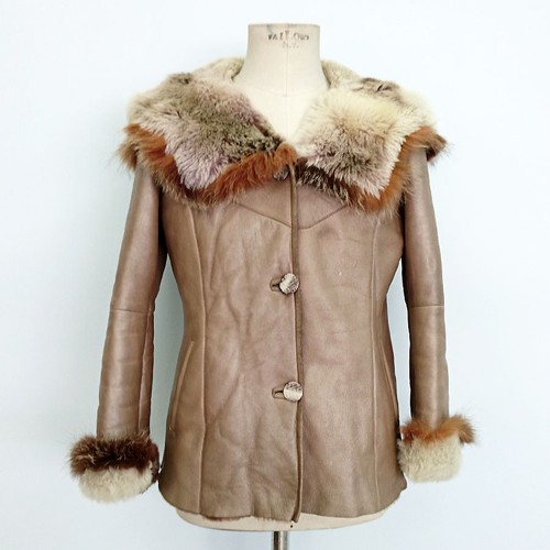GIACCA MONTONE VINTAGE DONNA SHEARLING MAX MARE ART.7545 | eBay