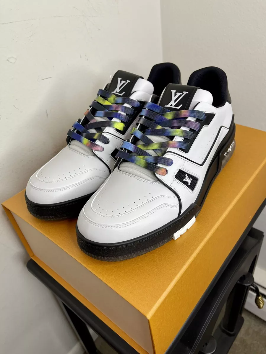 Louis Vuitton LV Trainer Sneaker BLACK. Size 12.0