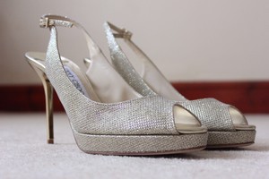 Jimmy Choo Mujer Chica Tacones Altos Damas Fiesta Novia Champagne Dolly  Size UK 4 | eBay