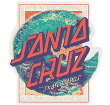 SANTA CRUZ - Breaker Dot Sticker / Surf / Skateboard  - 4.5"