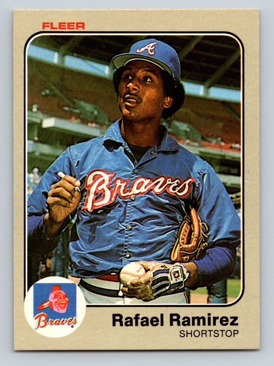 1983 Fleer Baseball #146 Rafael Ramirez Atlanta Braves | eBay