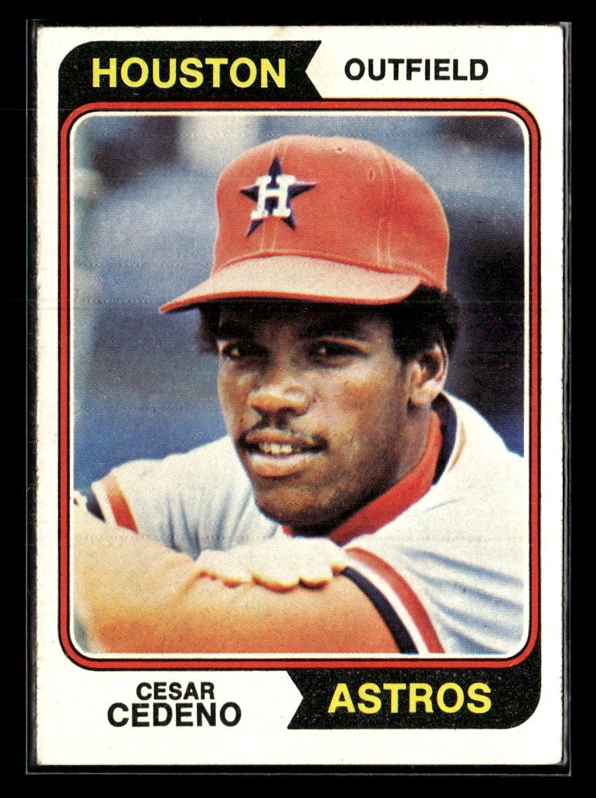 Cesar Cedeno trading card