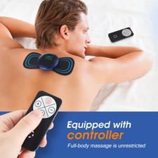 10X Pulse Unit Mini Massager Back Full Body Muscle Stimulator Pain Relief Device