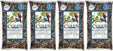 Cole's BR20 Blue Ribbon Blend Wild Bird Seed, 20-Pounds, 4 Pack