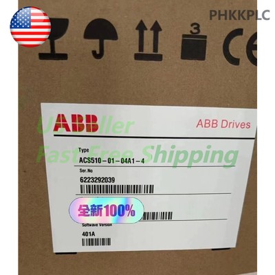 ACS510-01-04A1-4 ABB Variable Frequency Drive 1.5KW Brand New Box!Spot Goods Zy
