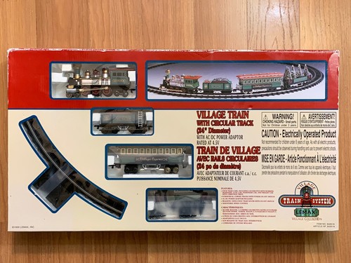 lemax village train system