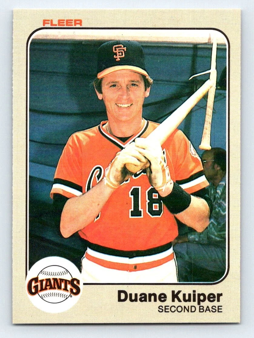Duane Kuiper trading card