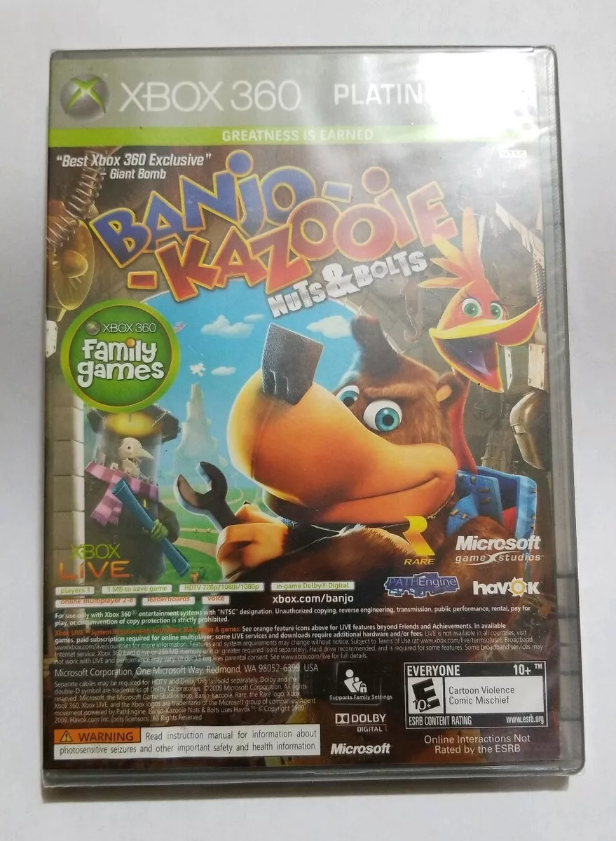 Banjo-Kazooie: Nuts & Bolts / Viva Pinata -- Platinum Hits