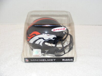 NIB 2013-2015 RIDDELL NFL SPEED DENVER BRONCOS MINI HELMET