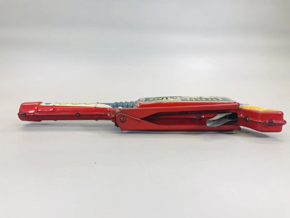 Y5496 TIN TOY Astro Boy robot pistola pistola Osamu Tezuka Japón antiguo de colección Foto 4 de 4