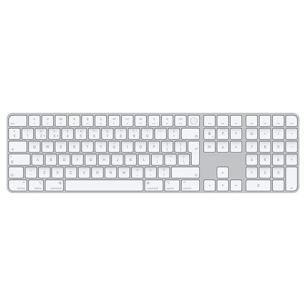 Apple Magic Keyboard With Touch Id And Numeric Keypad - Keyboard - ... NUOVO