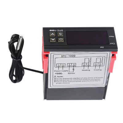 New STC-1000 Digital Temperature Controller Thermostat Aquarium NTC Sensor