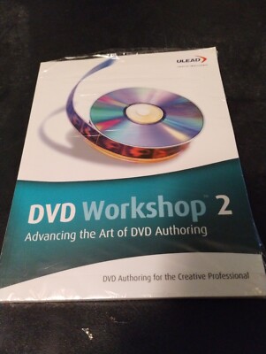 Ulead DVD Workshop 2 Software: DVD Authoring For The Creative Professional  NEW!