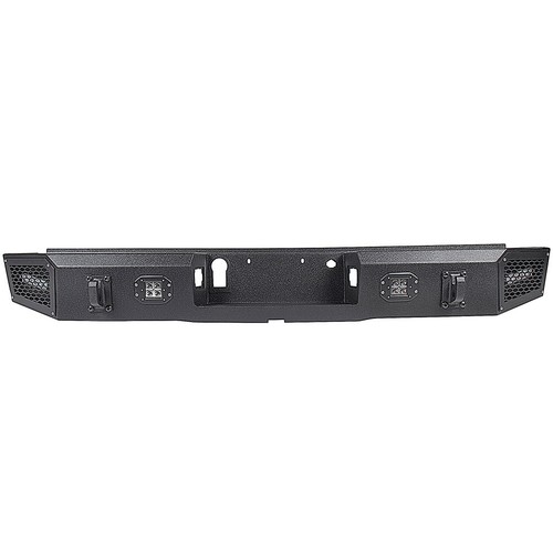 Rear Bumper (Excluding Raptor) w/ Led Lights For 2015-2020 Ford F 150 Step steel - Picture 3 of 12