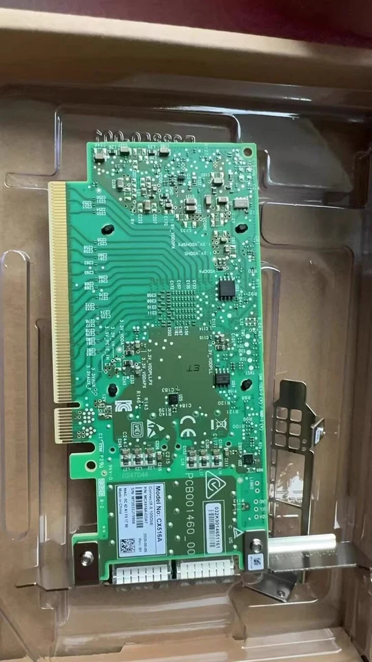Mellanox MCX516A-CDAT ConnectX-5 100GbE CX516A Dual Port QSFP28 Network Adapter - Image 2 of 2